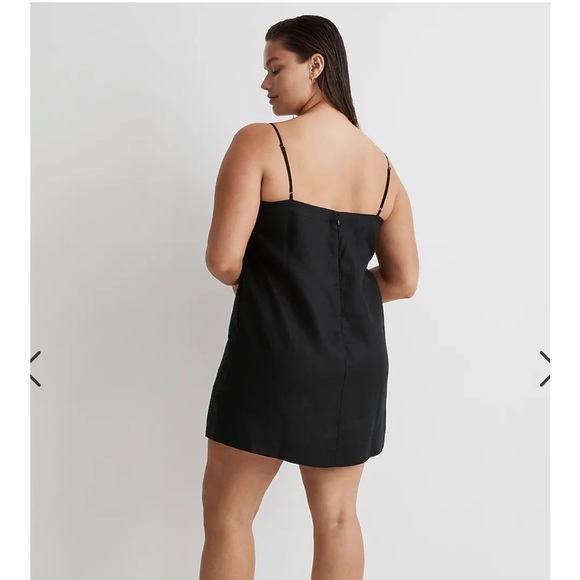 Madewell 100% Linen Goldie Mini Dress - Picture 10 of 11